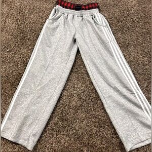 Grey Sweatpants with pajama sag
